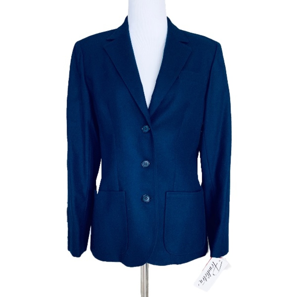 NWT Vintage Pendleton blazer navy blue Size 6